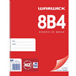Warwick Notebook 8B4 50 Leaf Spiral Ruled 7mm 230mm x 180mm